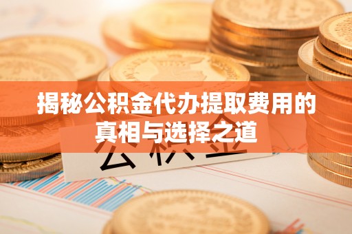 安源揭秘公积金代办提取费用的真相与选择之道