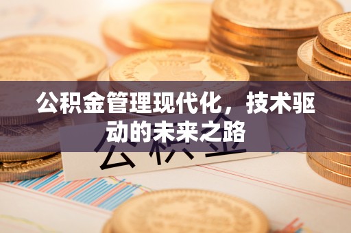 安源公积金管理现代化，技术驱动的未来之路